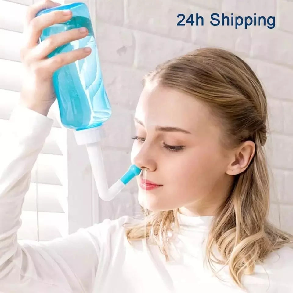 Higienizador Nasal Alívio Congestão Nasal Sinusite: Respire Melhor Todos os Dias