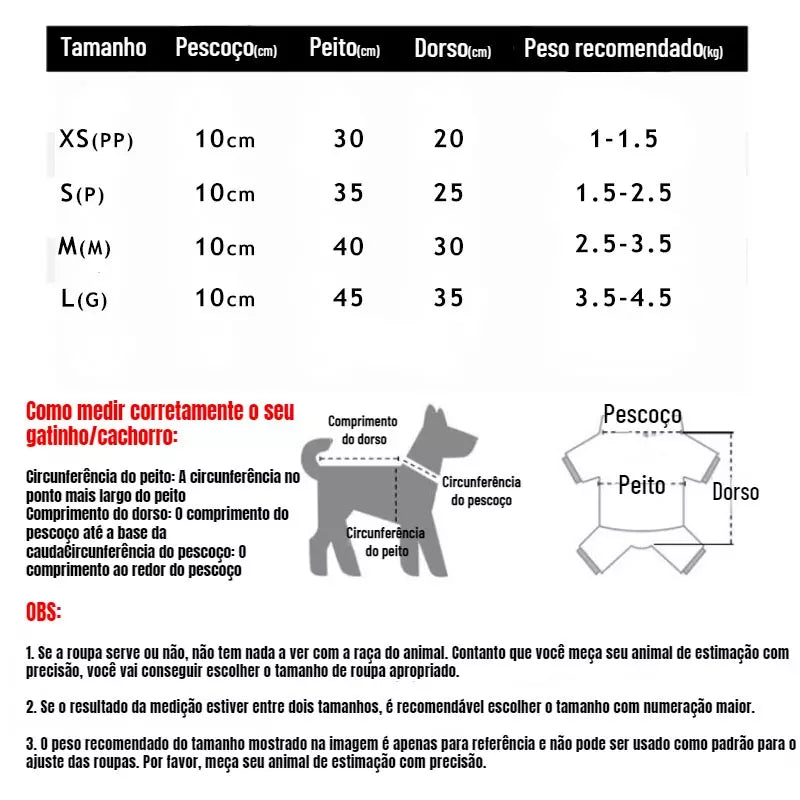 Roupinha para Pet de Personagens – Cachorro e Gato - Kaype Store