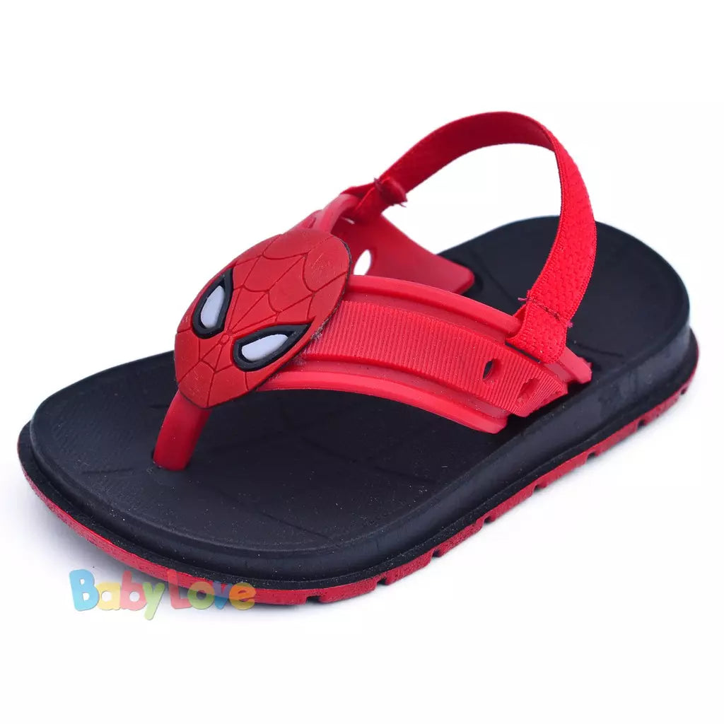 O Chinelo bebe infantil Baby Love - Patrulha Canina, Homem Aranha