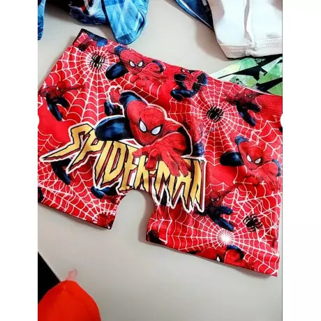 Cuecas Boxer Infantil com Estampas Variadas - Compre 3 Leve 5 - Kaype Store