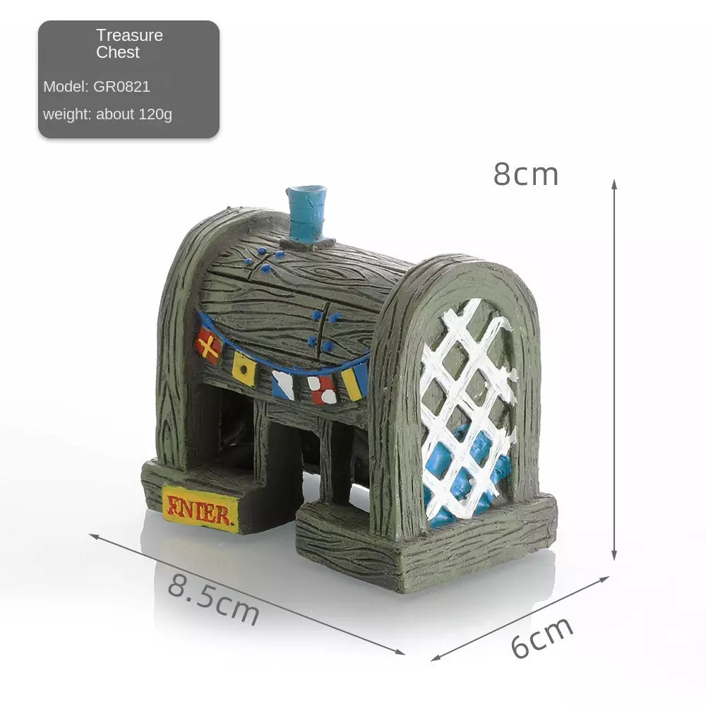 Casa Bob Esponja decoração para aquário Tanque De Peixe - Kaype Store