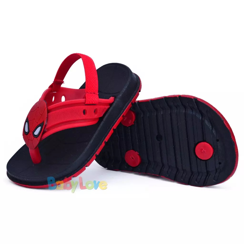 O Chinelo bebe infantil Baby Love - Patrulha Canina, Homem Aranha