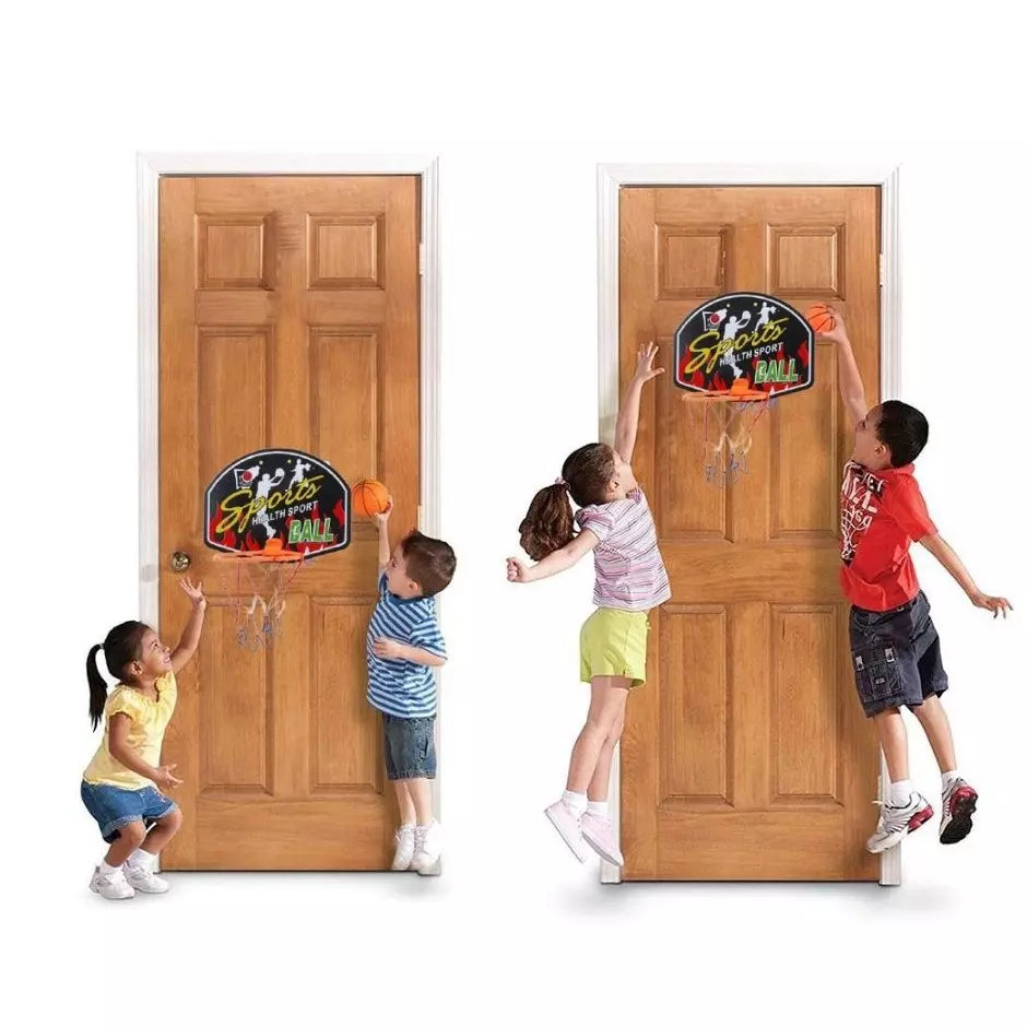 Kit de Basquete Infantil - Bola + Rede + Cesta