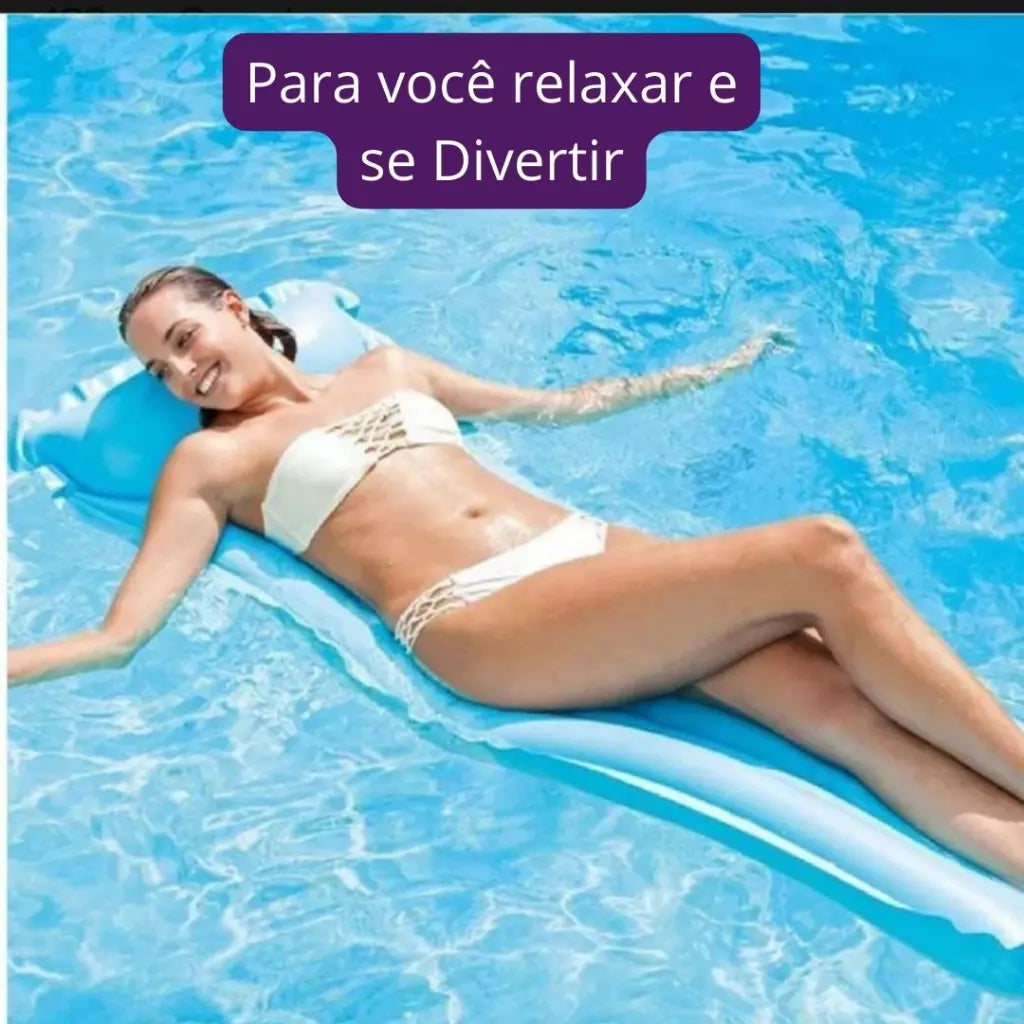 Colchão Inflável Boia - O Toque Final para Sua Piscina! - Kaype Store