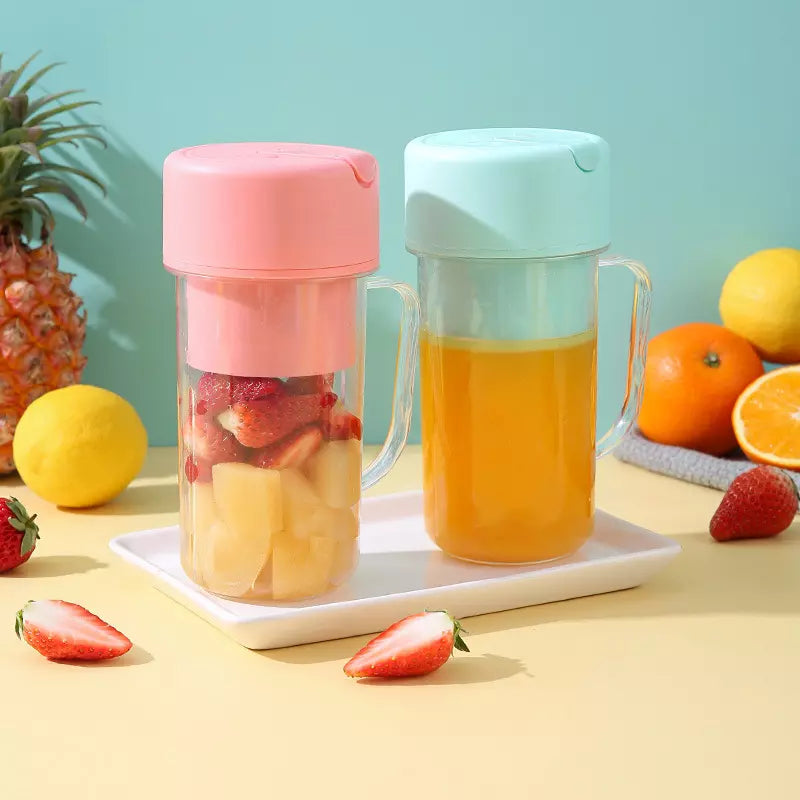 Copo Caneca Liquidificador Mini Juicer 420ml: Bebidas Frescas a Qualquer Hora, em Qualquer Lugar - Kaype Store
