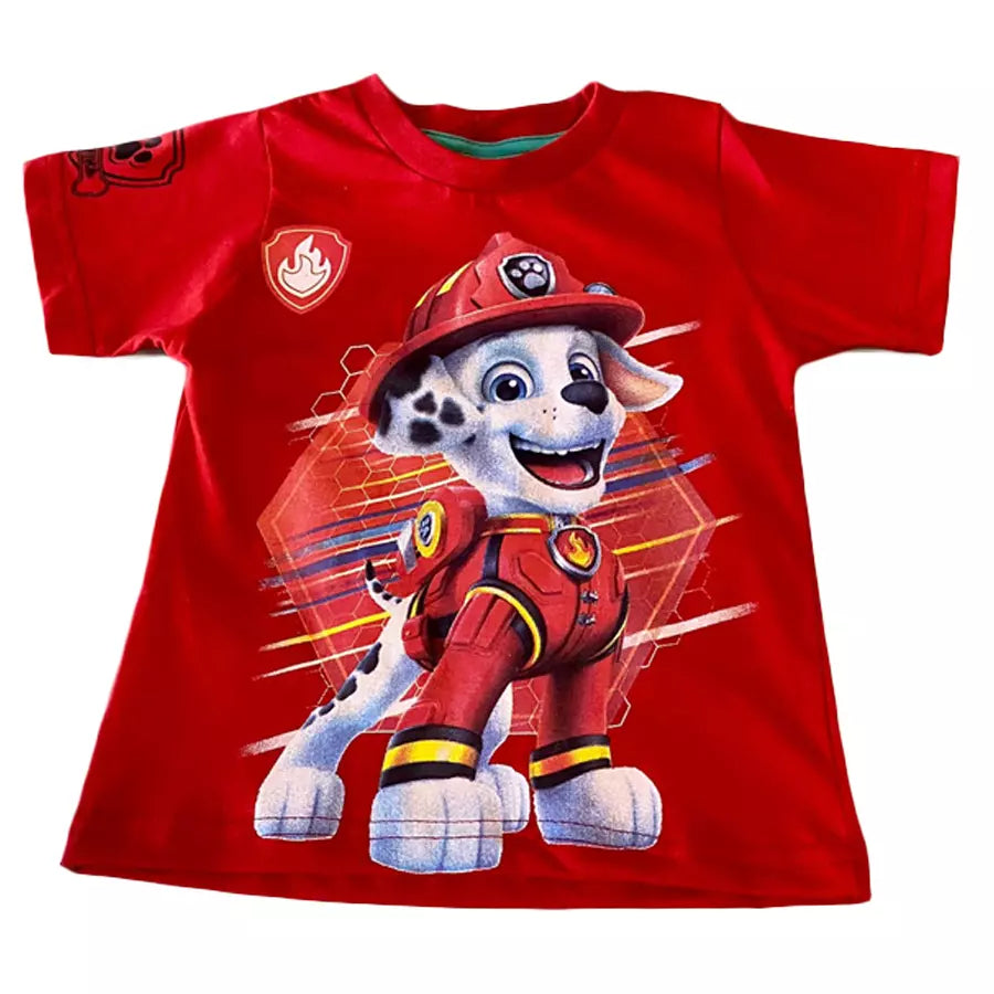 Camiseta Infantil Patrulha Canina: Conforto e Diversão para os Pequenos!