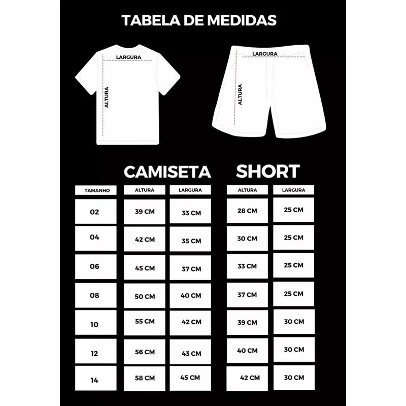 Conjunto Infantil Al-Hilal Neymar 10 - Shorts + Camisa - Kaype Store