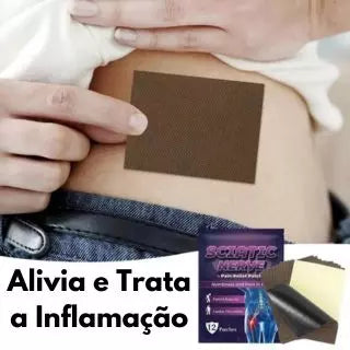 Adesivo de Tratamento para Nervo Ciático - Ciatox - Kaype Store