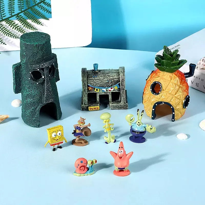 Casa Bob Esponja decoração para aquário Tanque De Peixe - Kaype Store