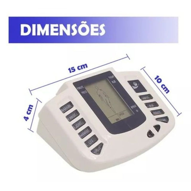 Aparelho de Fisioterapia Eletroestimulação - FisioMax | Kaype Store