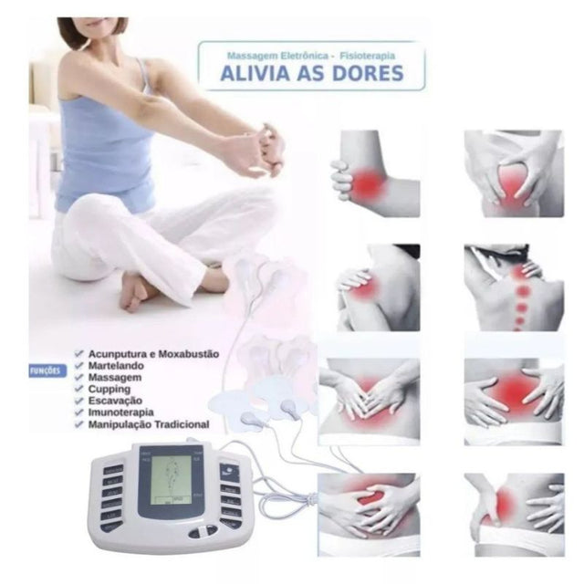 Aparelho de Fisioterapia Eletroestimulação - FisioMax | Kaype Store