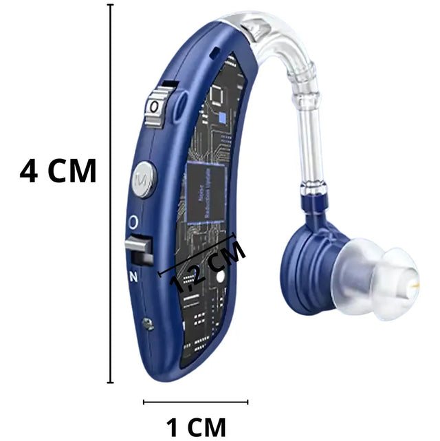 Aparelho Auditivo Digital Recarregável – ClarityPro Versão 2026/2027 | Kaype Store