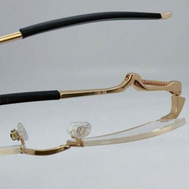 Armacao de Oculos Minimalista com Molas - Kaype Store