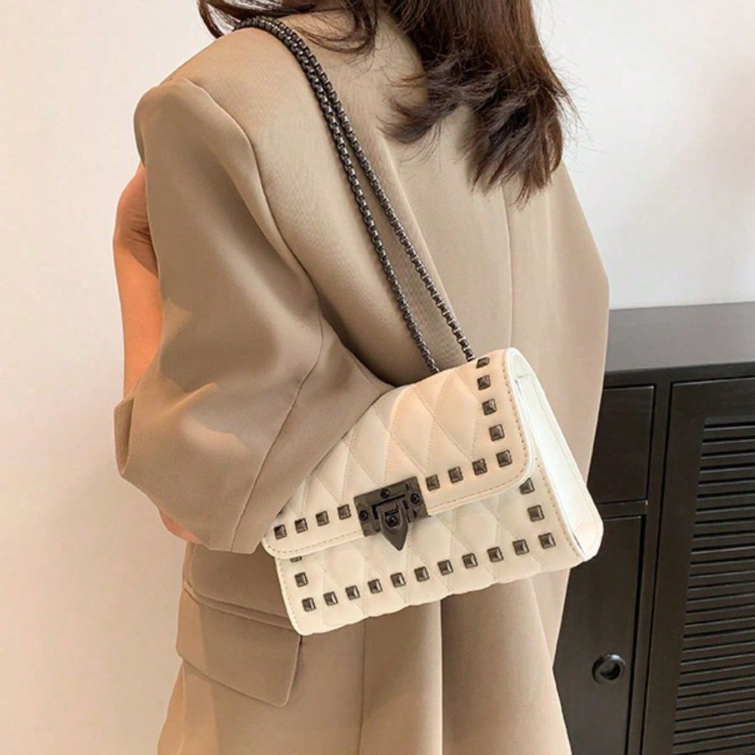 Bolsa Feminina Crossbody com Alça Corrente - Penny | Kaype Store