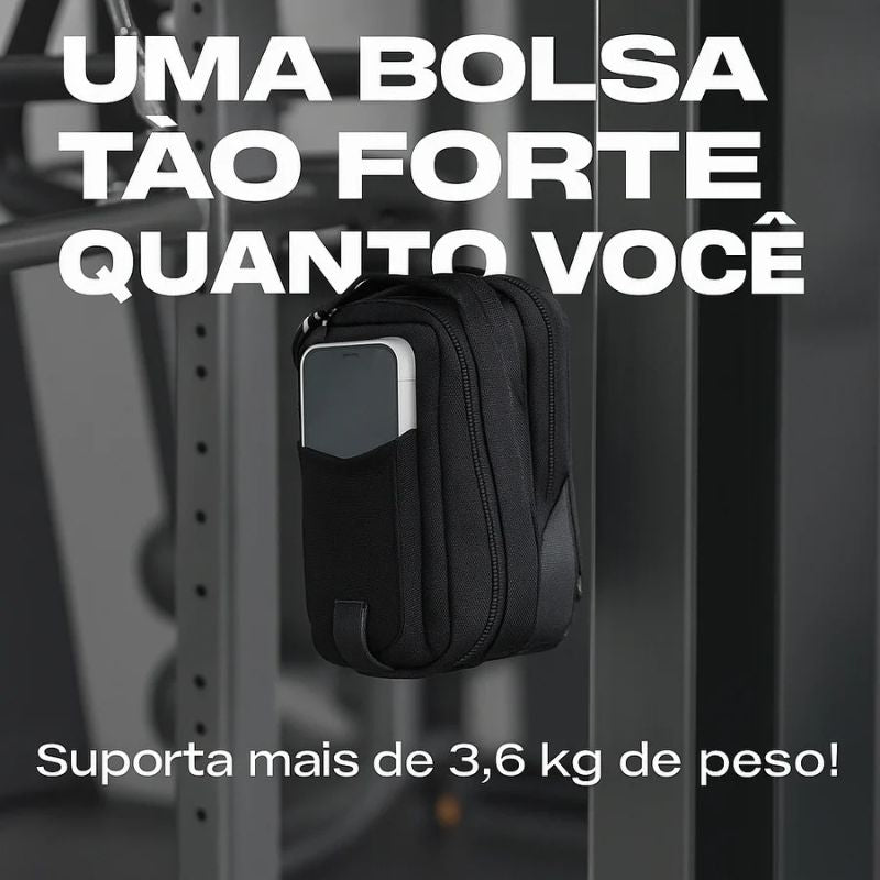 Bolsa Magnética para Garrafa de Água com Suporte para Celular - MagSling Pro | Kaype Store