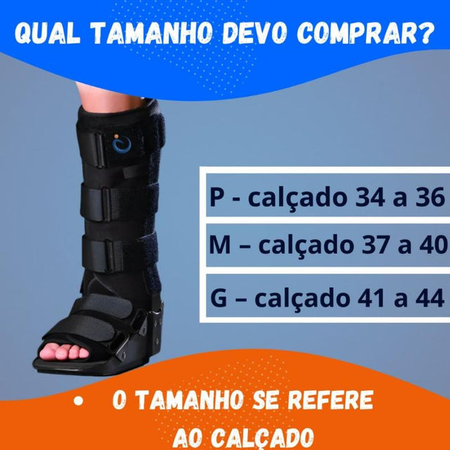 Bota Imobilizadora Ortopédica Bilateral - Kaype Store