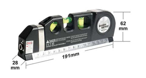 MESTRA - Trena e Nível a Laser Multi Funções - Kaype Store