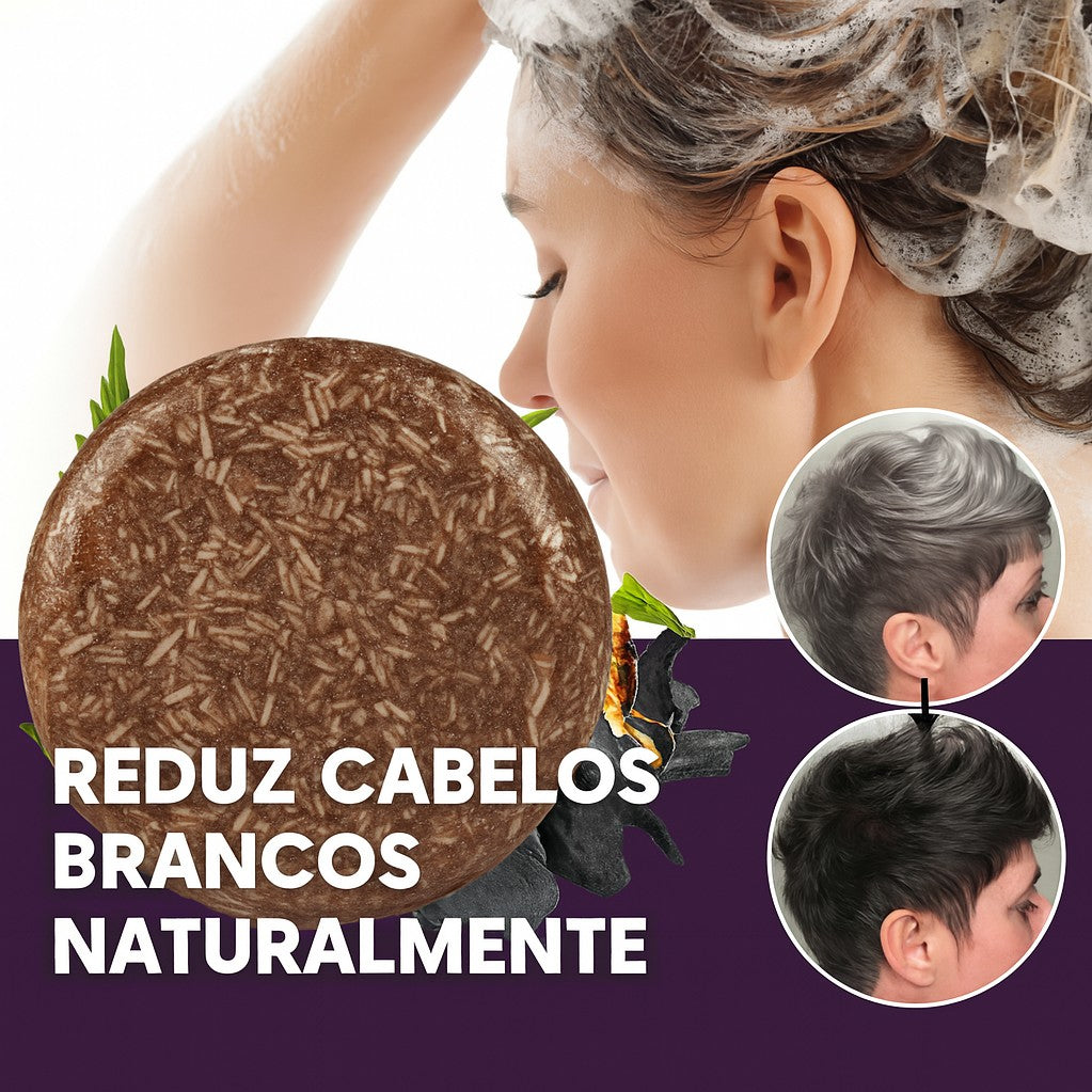 Shampoo Orgânico Escurecedor de Cabelo BlackHair - Natural & Eficiente | Kaype Store
