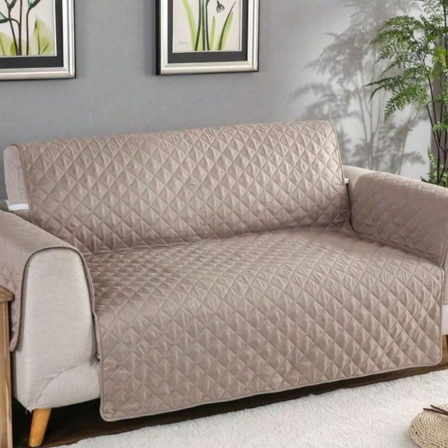 Capa Protetor de Sofa 2 e 3 Lugares - Porta Objetos nos Bracos - Kaype Store