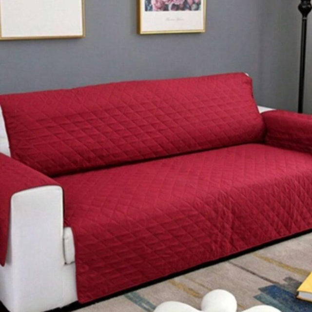 Capa Protetor de Sofa 2 e 3 Lugares - Porta Objetos nos Bracos - Kaype Store