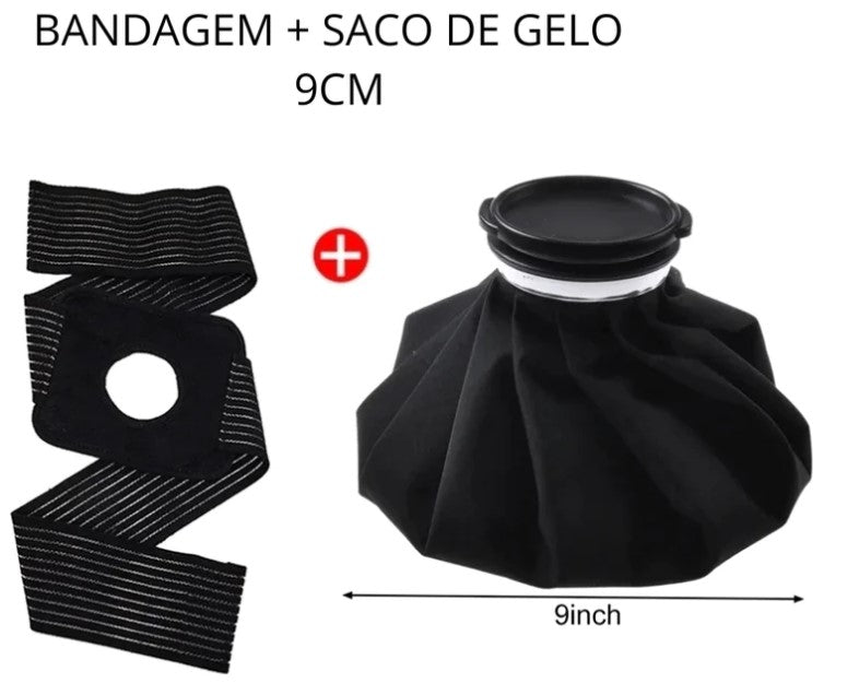 Bolsa de Gelo Reutilizável Modelo Versátil - Leve Bandagem Grátis - Kaype Store