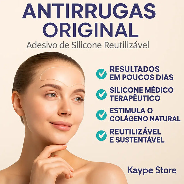 Antirrugas Original - Adesivo de Silicone  para Rugas Reutilizável – Kaype Store