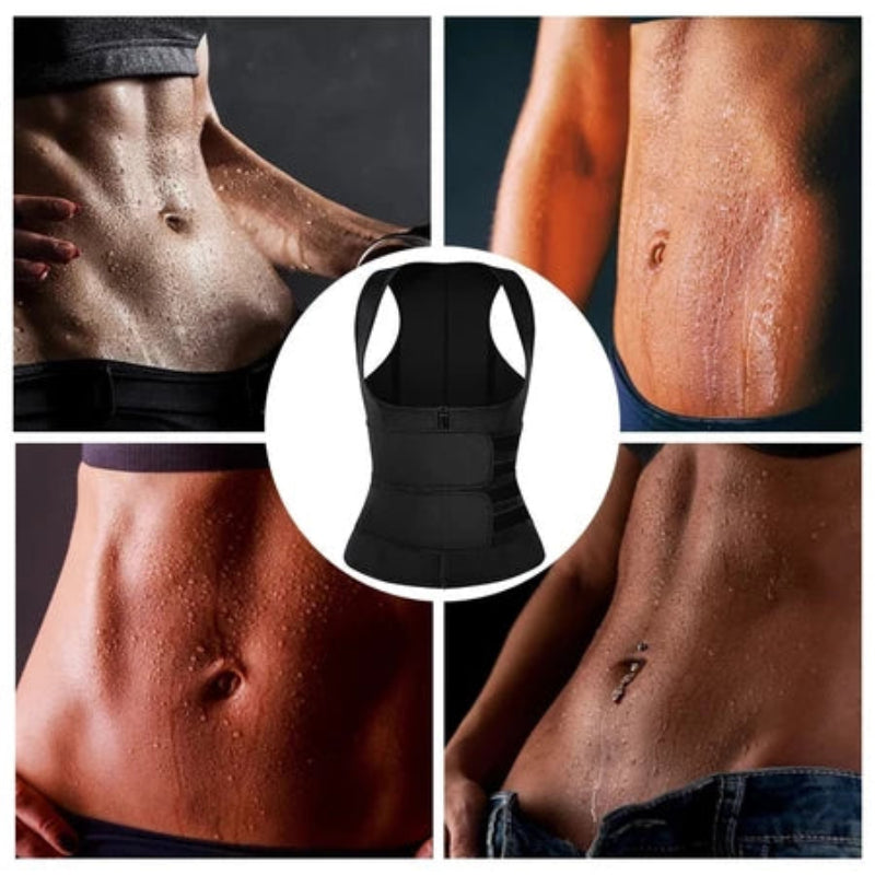 Cinta Modeladora Colete com Suporte Lombar - KaypeFit | Kaype Store