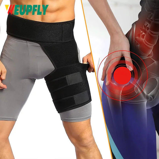 Cinta de Compressão e Suporte para Nervo Ciático - Suporte de Virilha e Quadril | Kaype Store