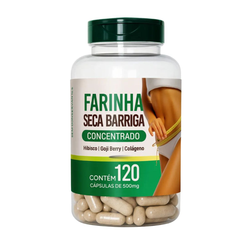 Farinha Seca Barriga Concentrado – O Segredo para uma Barriga Mais Fina e Saudável