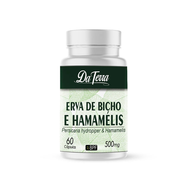 Erva de Bicho e Hamamélis - Poderoso Composto Natural para Hemorroidas