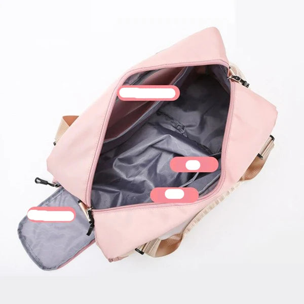 Bolsas Training Bags Esportiva Feminina - A Prova D'agua Premium