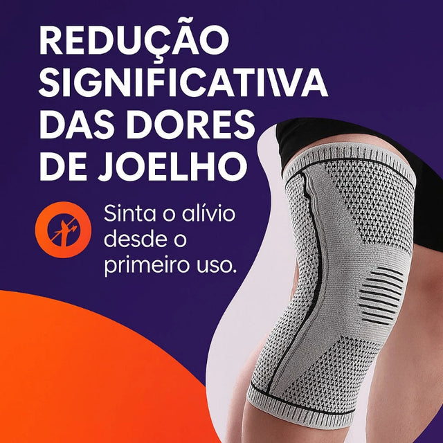 LegFast – Joelheira de Compressão Articulada com Suporte de Gel