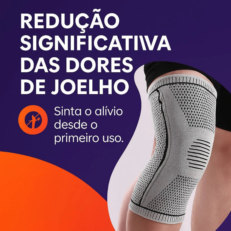 LegFast – Joelheira de Compressão Articulada com Suporte de Gel