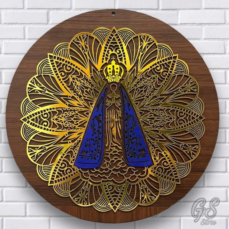 Mandala Decorativa Nossa Senhora Aparecida