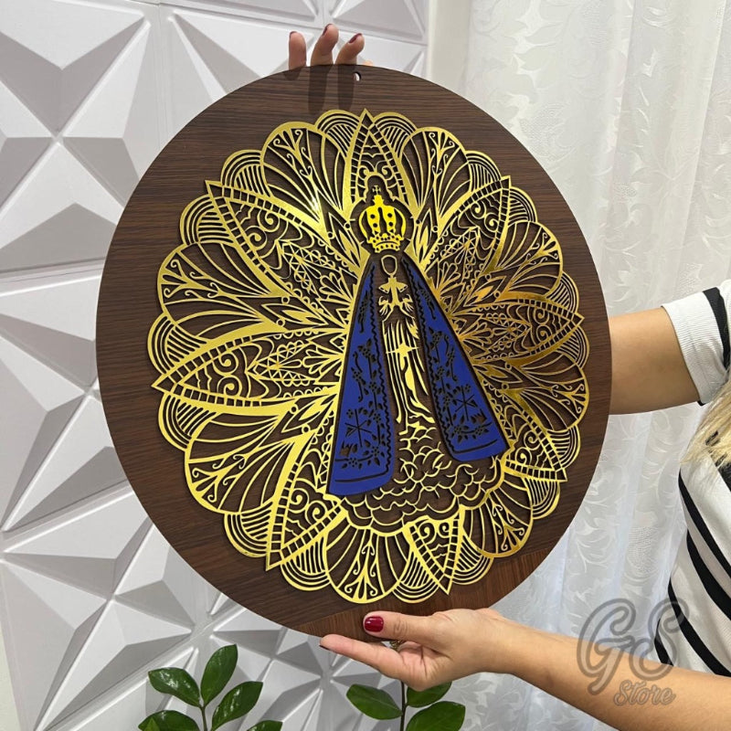 Mandala Decorativa Nossa Senhora Aparecida