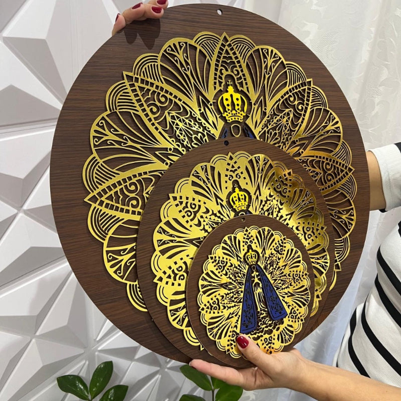 Mandala Decorativa Nossa Senhora Aparecida