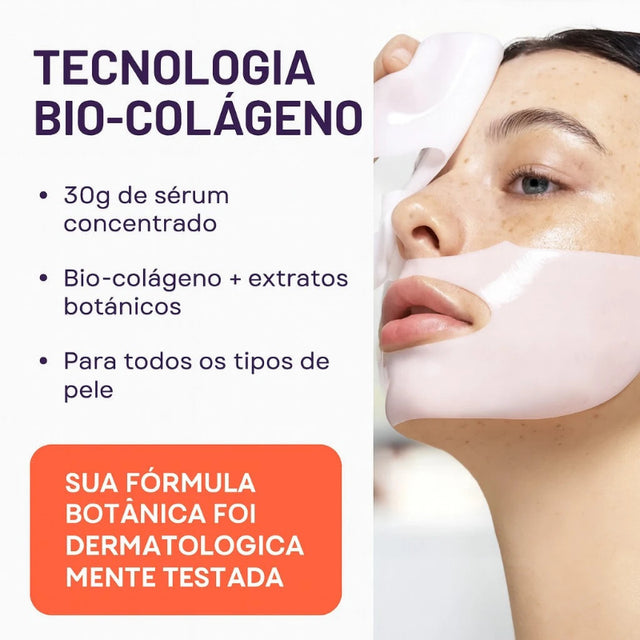 Máscara de Colágeno Facial - Bio-Collagen | Kaype Store