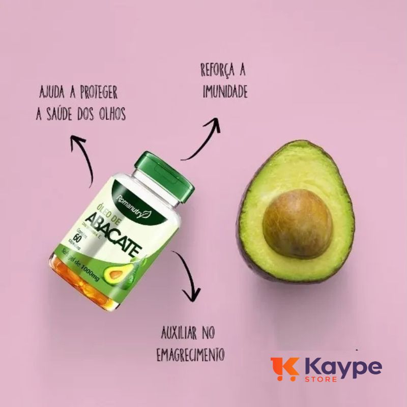 Óleo de Abacate com Vit. E | Kaype Store