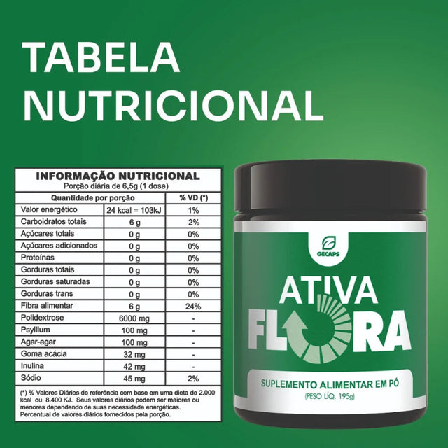 Regulador Intestinal em Pó - Melhora o Funcionamento do Intestino