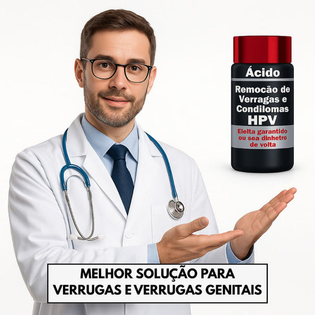 Removedor de Verrugas Genitais HPV Original – Tratamento Seguro e Eficaz | Kaype Store