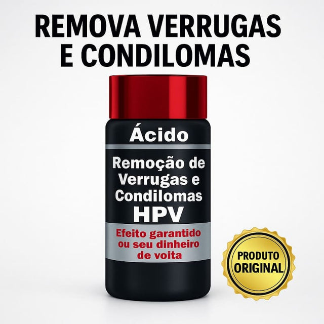 Removedor de Verrugas Genitais HPV Original – Tratamento Seguro e Eficaz | Kaype Store