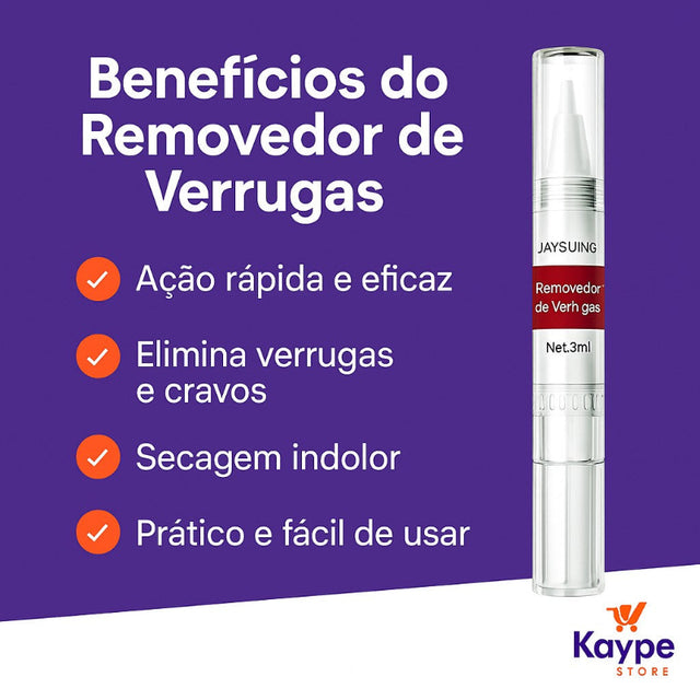 Removedor de Verrugas Genitais HPV – Tratamento Natural Masculino e Feminino - Kaype STore