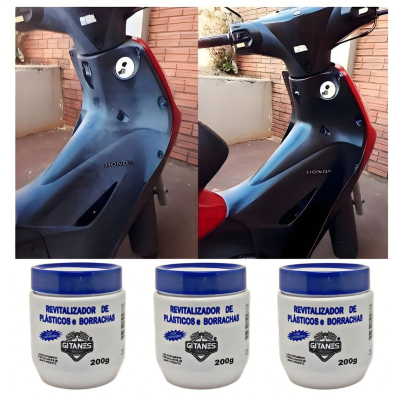 Revitalizador Restaurador de Plástico e Borracha Automotiva - KaypeGiTanes | Kaype Store