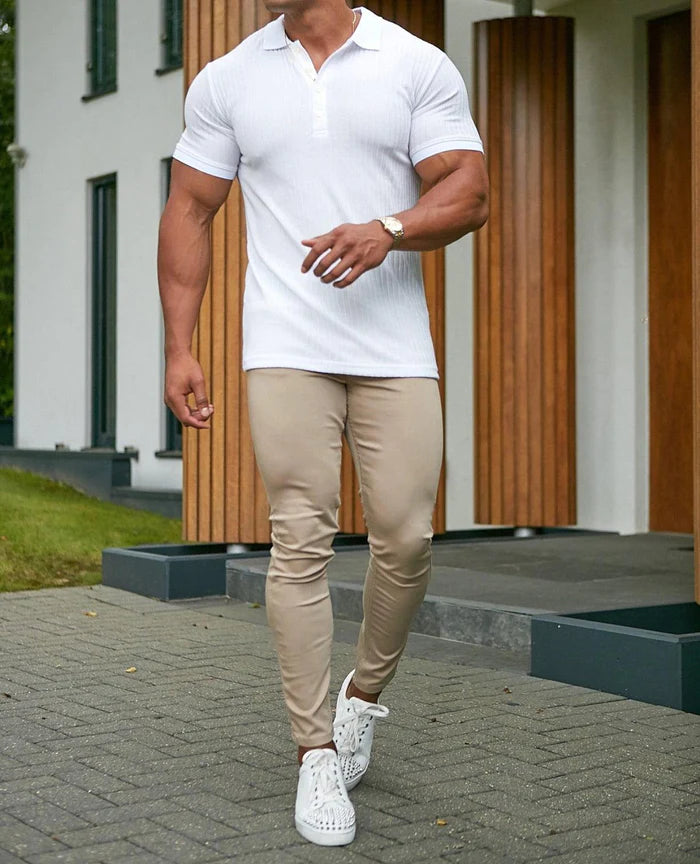 Camiseta Polo Tecido Premium - Elevando Seu Estilo - Kaype Store