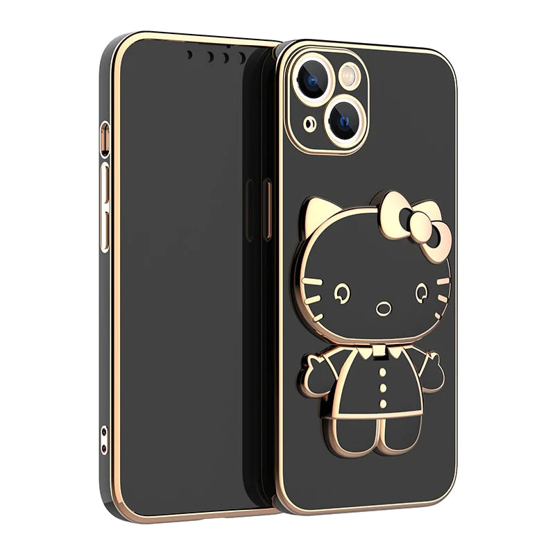 Case Hello Kitty Capa Espelhada para Celular - Kaype Store