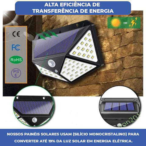 SolarMax Luminária de Led - Kaype Store
