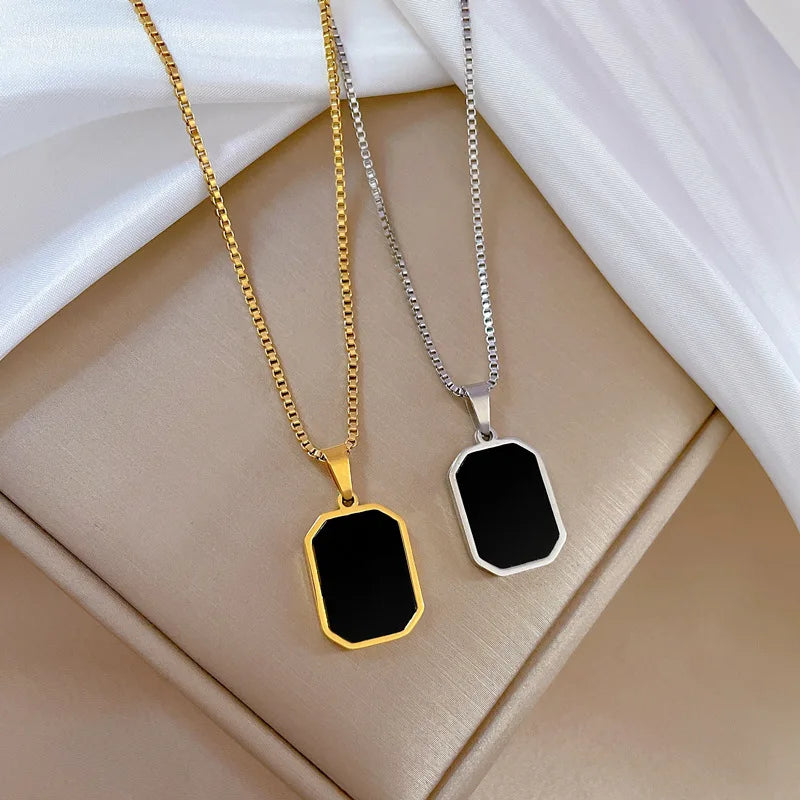 Colar Veneziana Ônix - Elegância e Força em Uma Única Peça - Kaype Store