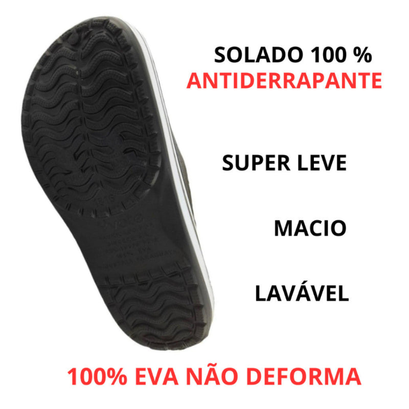 Sandália Pantufa Ortopédica Adulto PremiumCrox | Kaype Store
