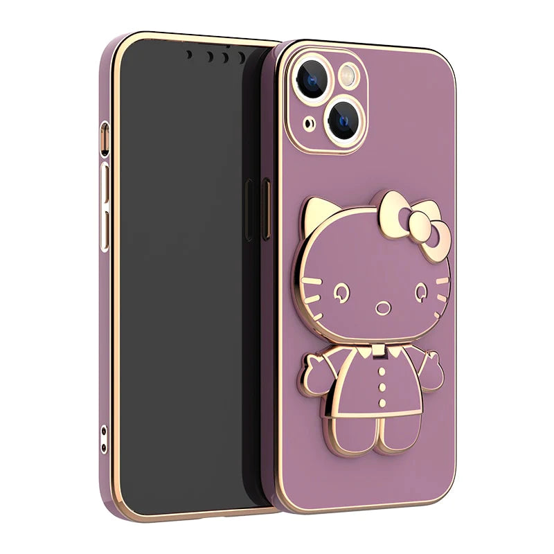 Case Hello Kitty Capa Espelhada para Celular - Kaype Store