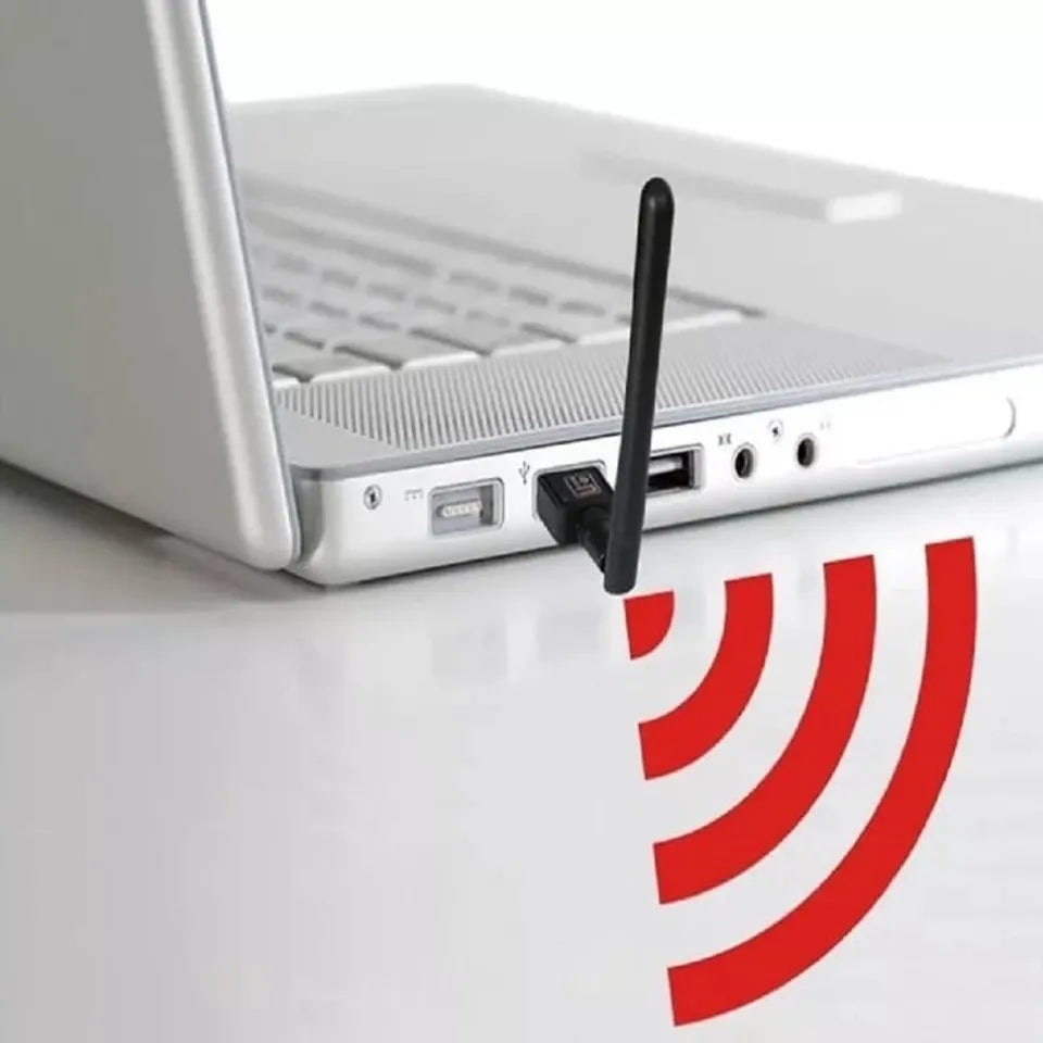 Antena wi-fi adaptador sem fio 1200 mb/s usb computador Notebook portátil - Kaype Store